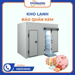 Kho lạnh bảo quản kem